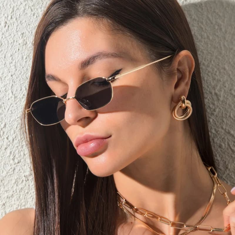 Square Retro Sunglasses