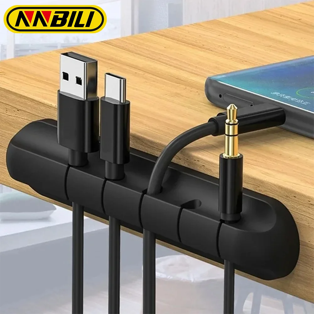 Silicone Cable Organizer Clips