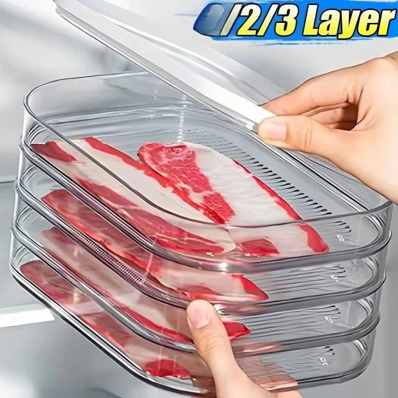 Stackable Fridge Containers